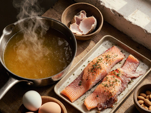 Potraviny a doplňky s vysokým obsahem kolagenu pro zdravou pleť