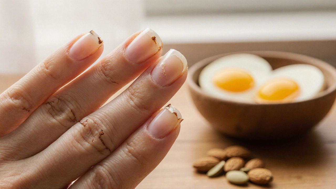 Co chybí za vitamín, když se třepí nehty? Nejčastější příčiny a jak to opravit