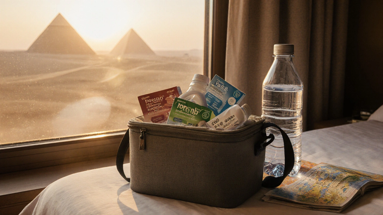 Jaká probiotika vybrat pro cestu do Egypta?