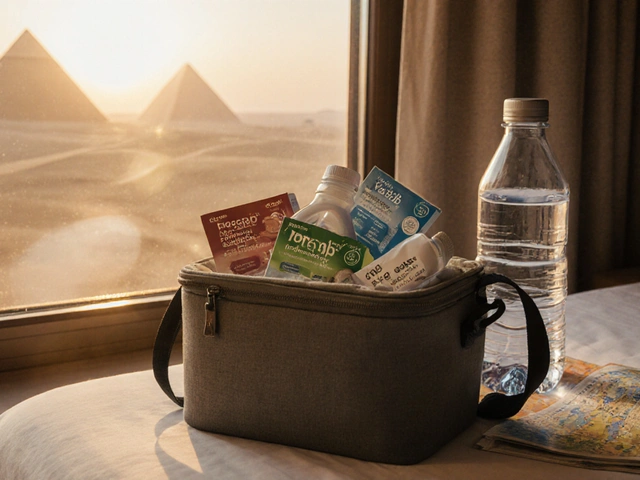 Jaká probiotika vybrat pro cestu do Egypta?