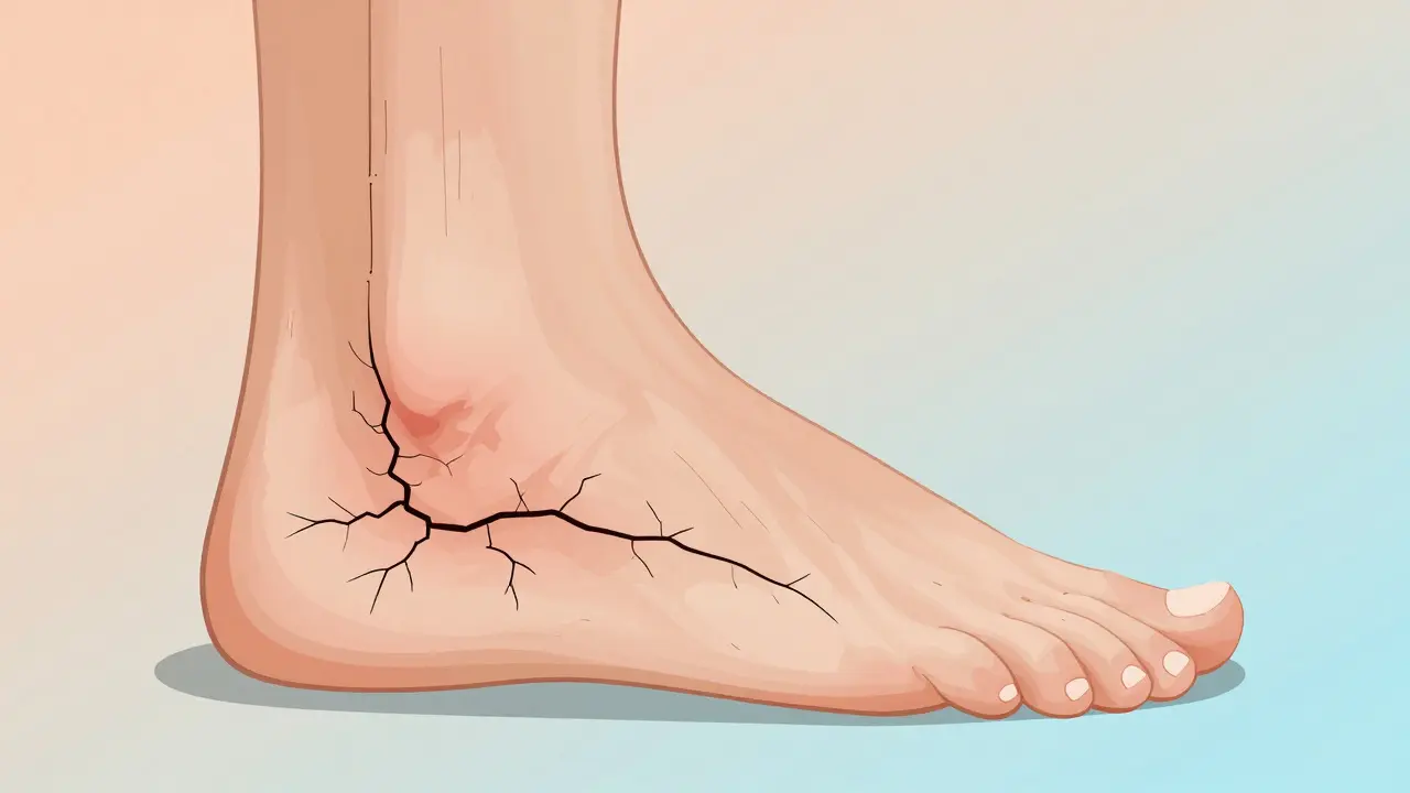 Zdravá noha jako základ celého těla, proti poškozené noze s bolestí v kloubech