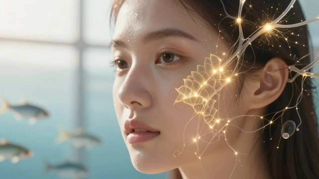 Jak zlepšit elasticitu kůže pomocí mořského kolagenu