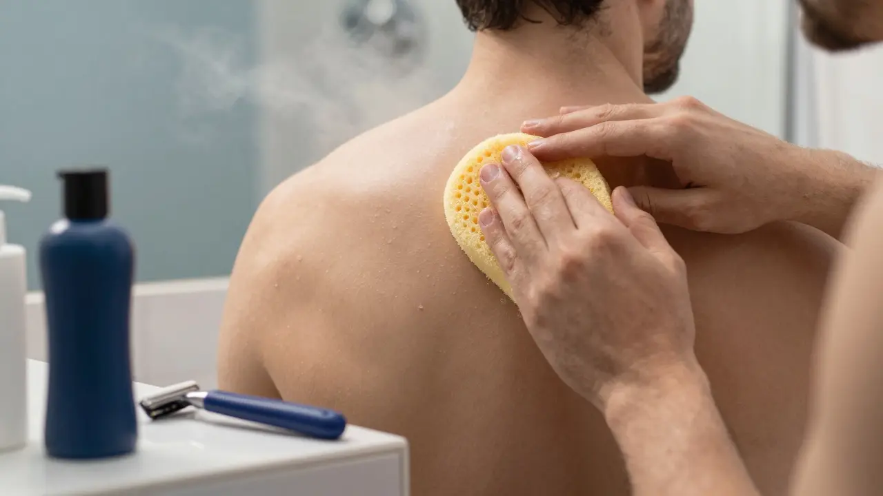 Jak si sám oholit záda: Bezpečný návod, nejlepší nástroje a tipy proti dráždění